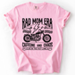 Rad Mom Era, Caffeine and Chaos, Sassy, Mama, Mother, Comfort Colors T-Shirt