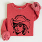 Raising Hell Since Birth, Cowgirl, Cowgirl, Sassy Sweatshirt