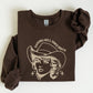 Raising Hell Since Birth, Cowgirl, Cowgirl, Sassy Sweatshirt