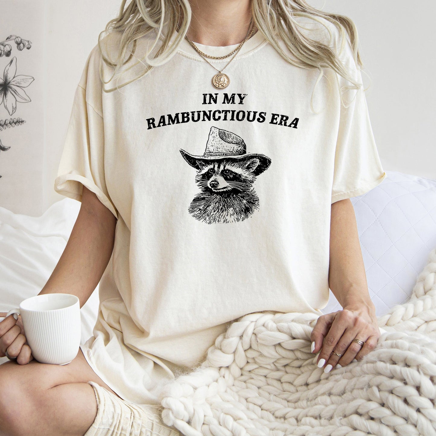 Rambunctious Era, Raccoon, Meme, Aesthetic, Funny, Comfort Colors Tshirt