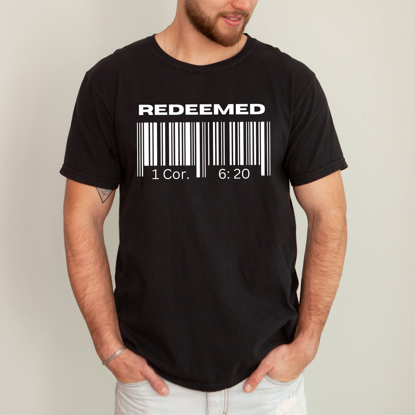Redeemed, Faith, Christian, Jesus, Gospel, Religious Tshirt Comfort Colors T-Shirt