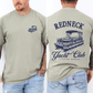 Redneck Yacht Club, Funny, Boating, Country, Lake Life, Comfort Colors T-Shirt