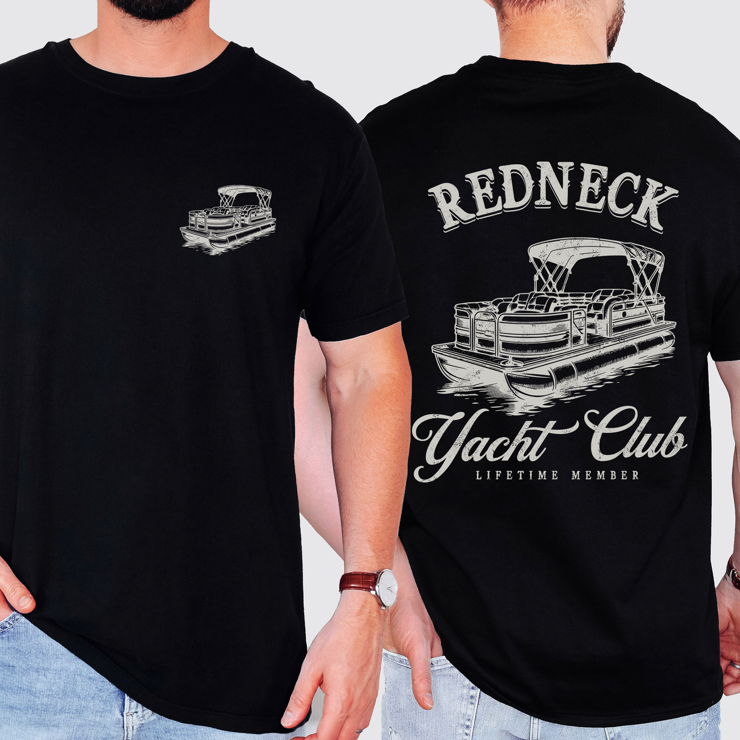 Redneck Yacht Club, Funny, Boating, Country, Lake Life, Comfort Colors T-Shirt