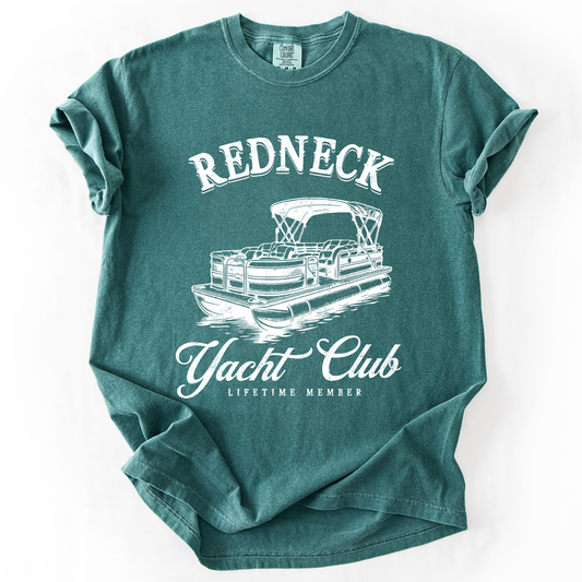 Redneck Yacht Club, Funny, Summer, Beach, Hot Girl Summer, Sunshine, Comfort Colors T-Shirt