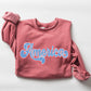 Retro America, Grunge, Vintage, Patriotic, USA, 4th of July Sweatshirt