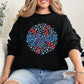 Retro Leopard Baseball Mama, Sports, Mother's Day Sweatshirt