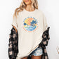 Retro Life Is A Beach, Enjoy the Waves, Summer, Comfort Colors T-Shirt