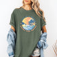 Retro Life Is A Beach, Enjoy the Waves, Summer, Comfort Colors T-Shirt