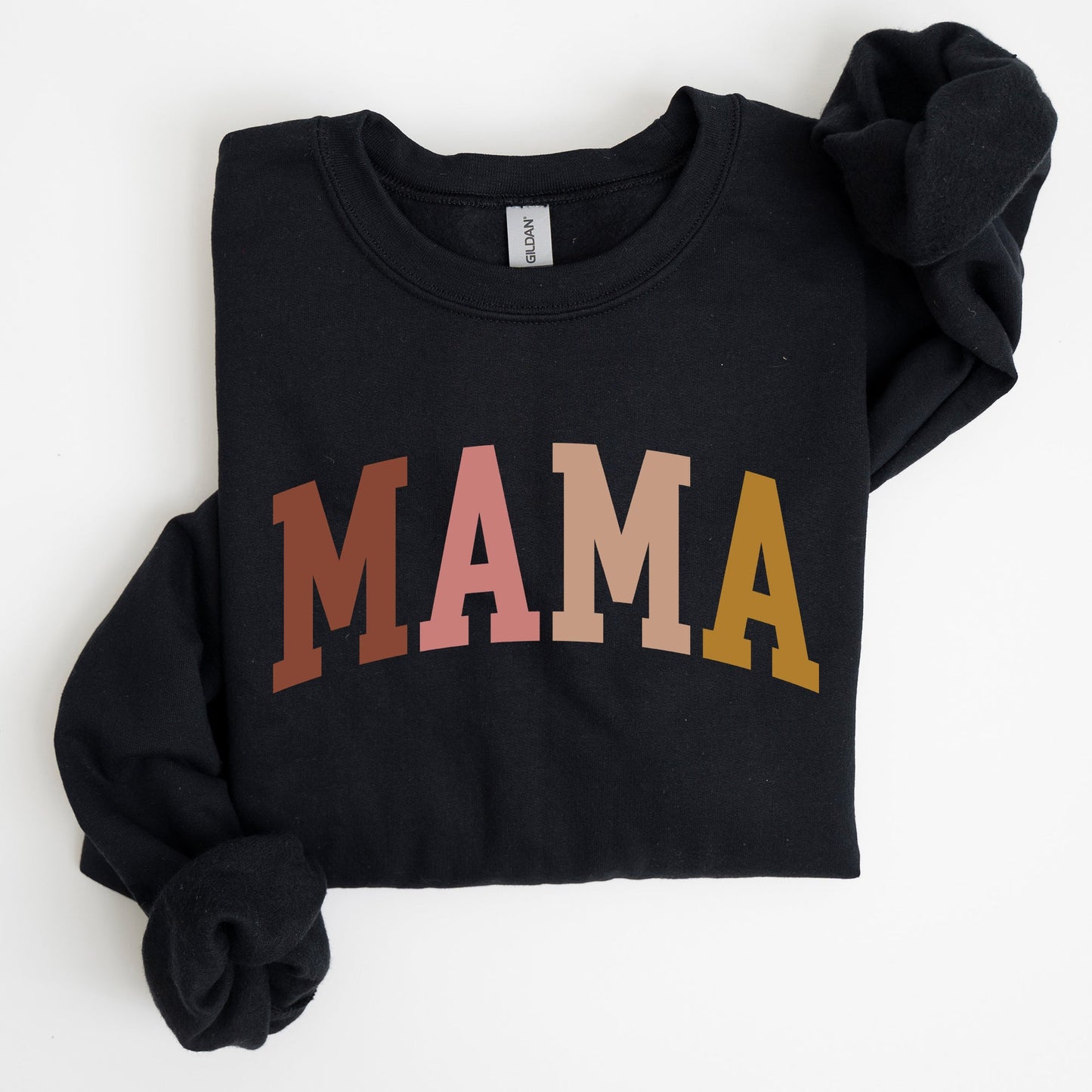 Retro Mama Collegiate, Mom, Mother's Day Gift Sweatshirt