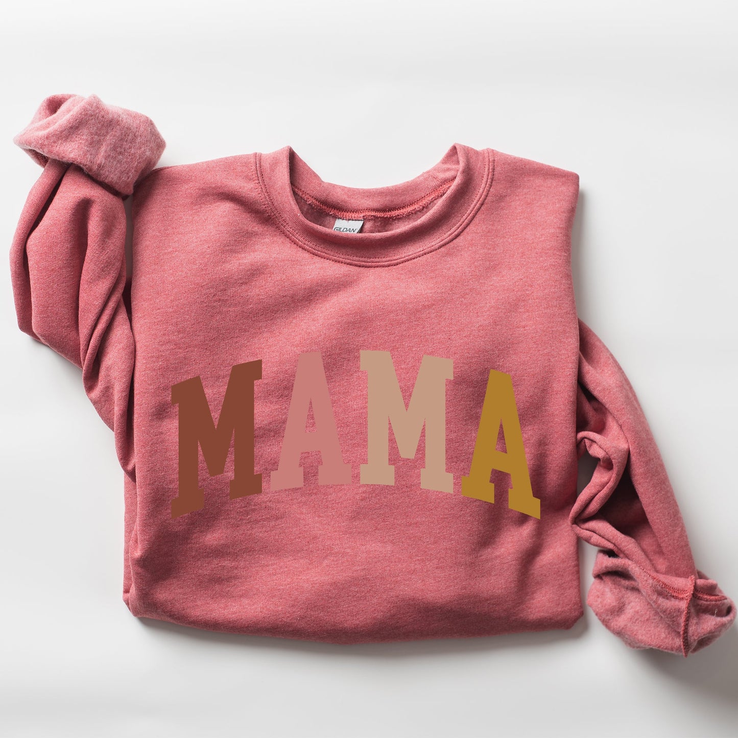 Retro Mama Collegiate, Mom, Mother's Day Gift Sweatshirt