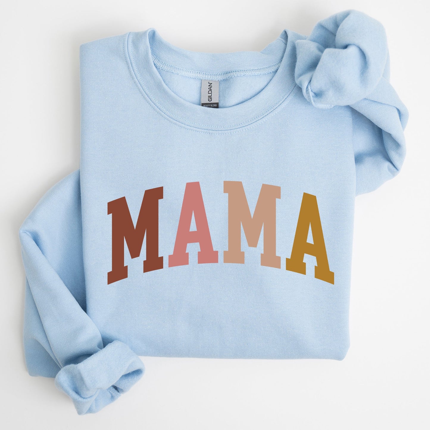 Retro Mama Collegiate, Mom, Mother's Day Gift Sweatshirt