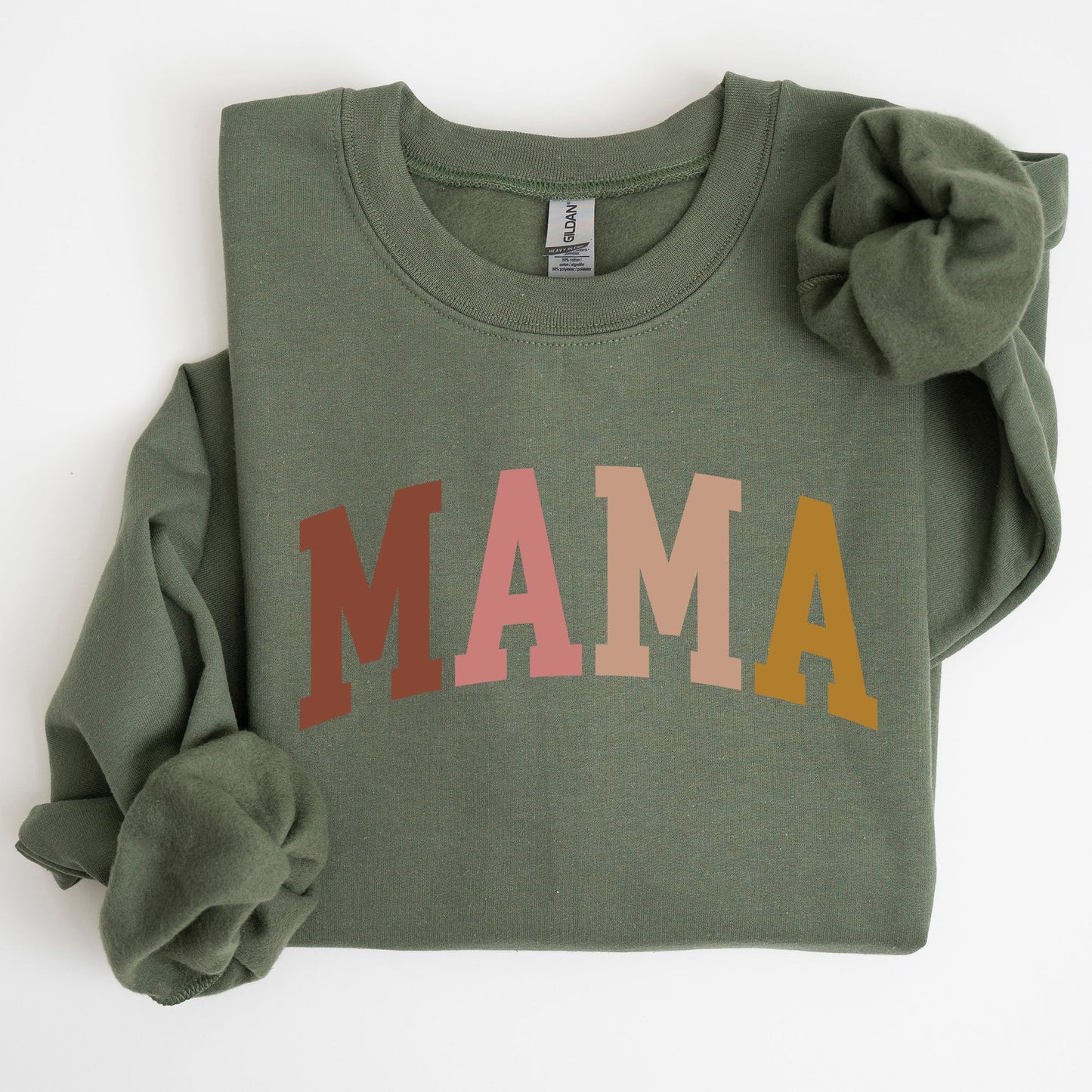 Retro Mama Collegiate, Mom, Mother's Day Gift Sweatshirt