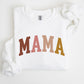 Retro Mama Collegiate, Mom, Mother's Day Gift Sweatshirt