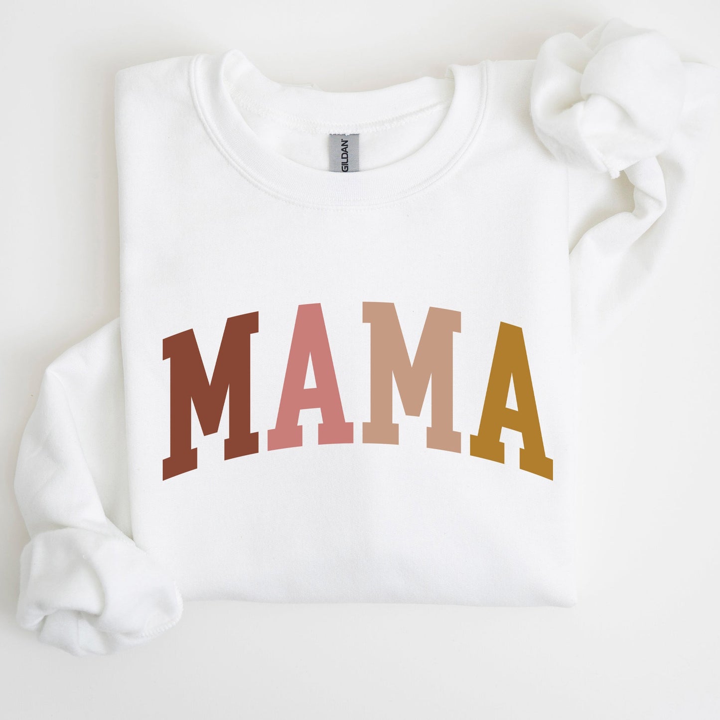 Retro Mama Collegiate, Mom, Mother's Day Gift Sweatshirt