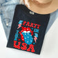 Retro Party In The USA, Tongue, 4th of July Tshirt Comfort Colors T-Shirt