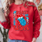 Retro Party In The USA, Tongue 4th of July Sweatshirt