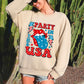 Retro Party In The USA, Tongue 4th of July Sweatshirt