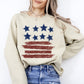Retro Stars and Stripes, Patriotic, America, 4th of July Sweatshirt