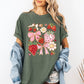 Retro Strawberries, Daisies, Cute, Adorable Comfort Colors T-Shirt