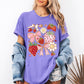 Retro Strawberries, Daisies, Cute, Adorable Comfort Colors T-Shirt