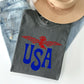 Retro USA, Eagle, America, Patriotic, 4th of July Tshirt Comfort Colors T-Shirt
