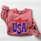 Retro USA, Eagle, America, Patriotic, 4th of July Sweatshirt