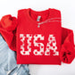 Retro, USA Stars, Patriotic, America, 4th of July Sweatshirt