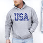 Retro, USA Stars, Patriotic, America Hoodie, Hooded Sweatshirt