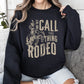 Rodeo Rider, Bronco, Bull, Horse, Cowboy, Cowgirl Sweatshirt