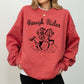 Rough Rider, Rodeo, Cowgirl, Horse, Bronco Cowboy Sweatshirt