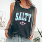 Salty, Palm Trees, Summer, Beach, Hot Girl Summer, Sunshine Comfort Colors Tank Top