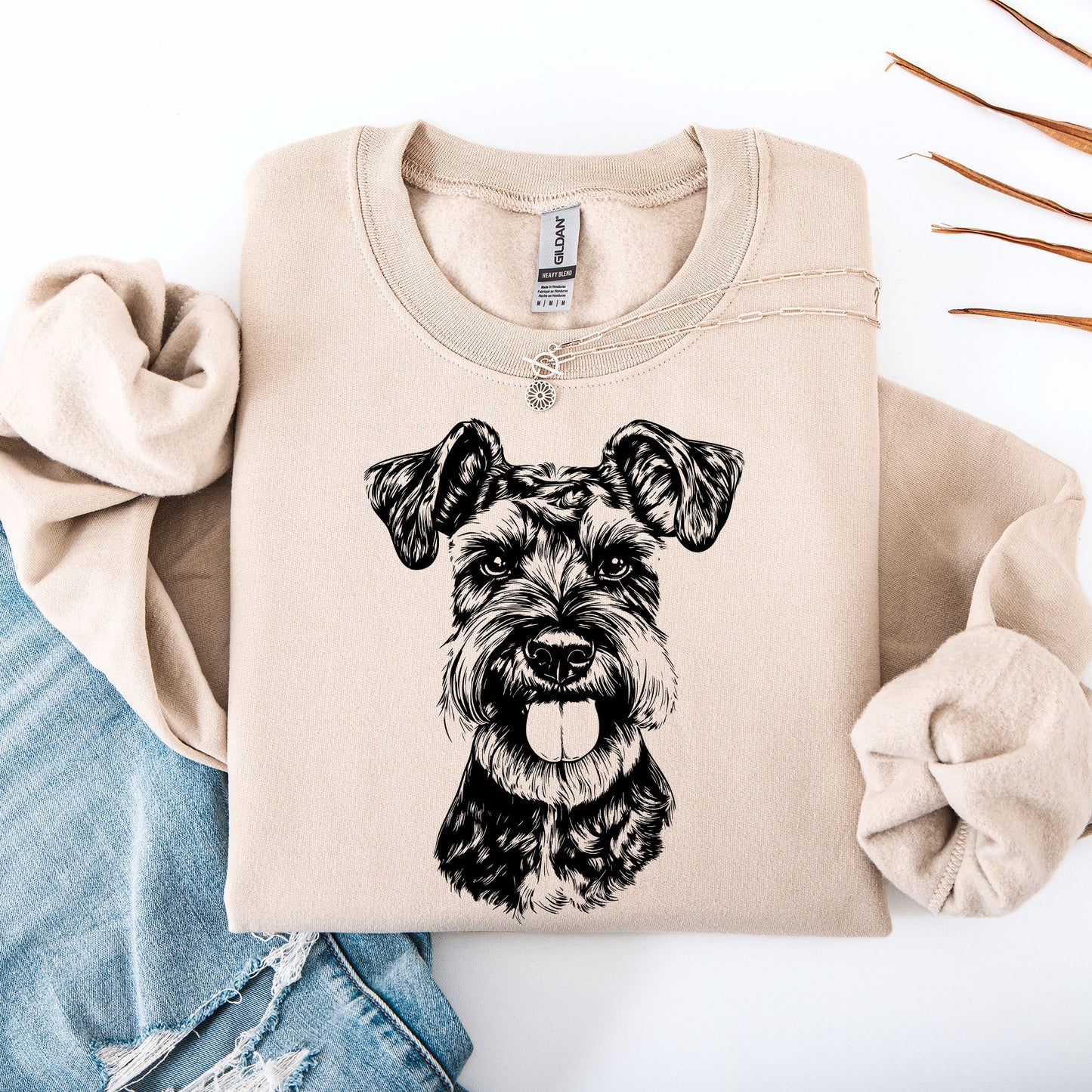 Schnauzer, Dog Lover Apparel, Pet, Dog Breed, Cute Sweatshirt