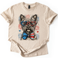 Scottish Terrier Patriotic Dog, USA, America, Pet Lover, 4th of July, Soft Style T-Shirt