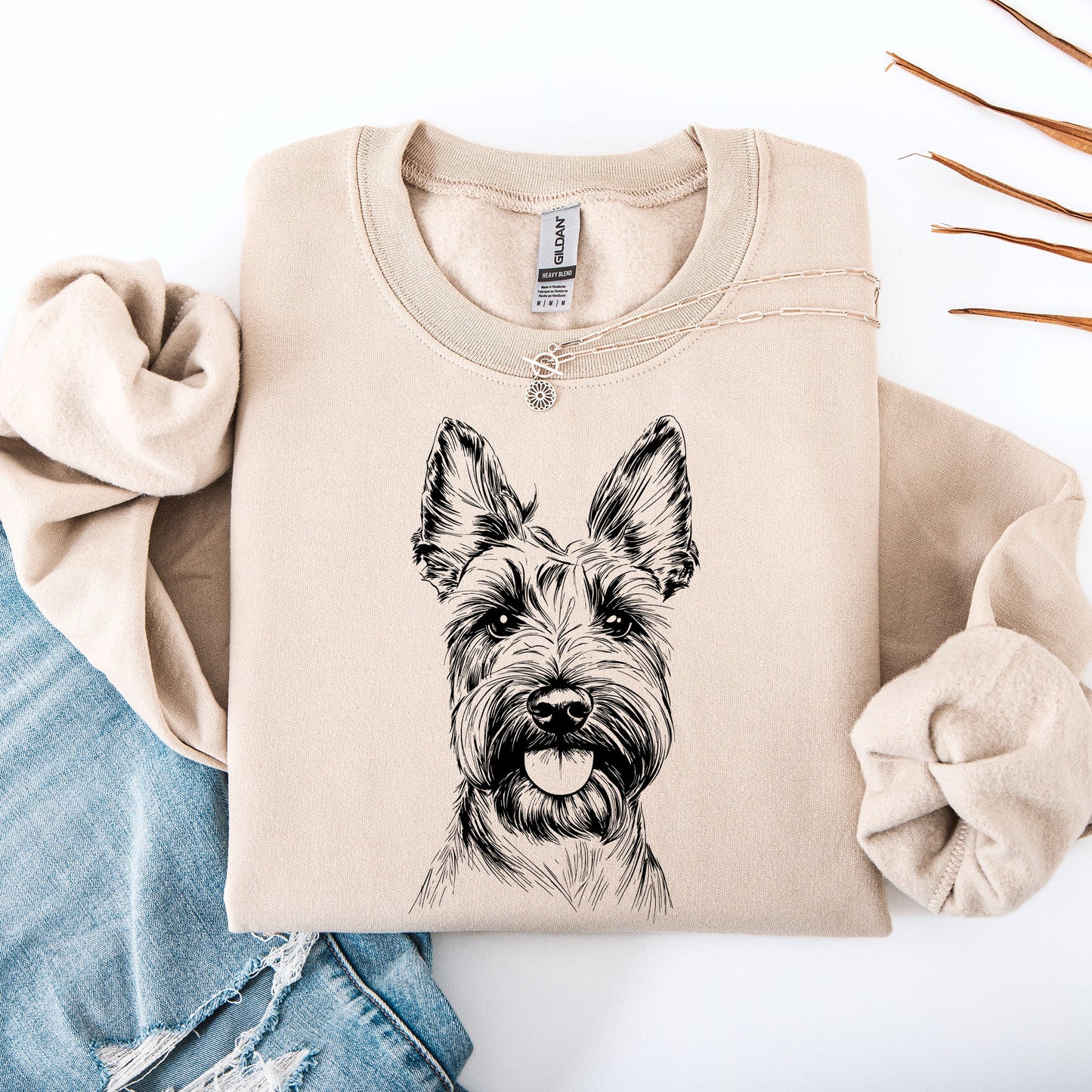 Scottish Terrier, Dog Lover Apparel, Pet, Dog Breed, Cute Sweatshirt