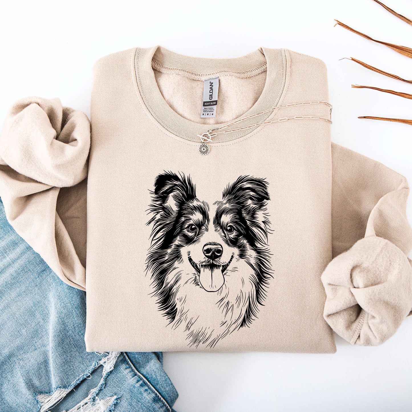 Sheltie, Shetland Sheepdog, Dog Lover Apparel, Pet, Dog Breed, Cute Sweatshirt