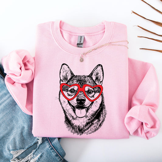 Shiba Inu, Dog Lover Apparel, Pet, Dog Breed, Cute Sweatshirt