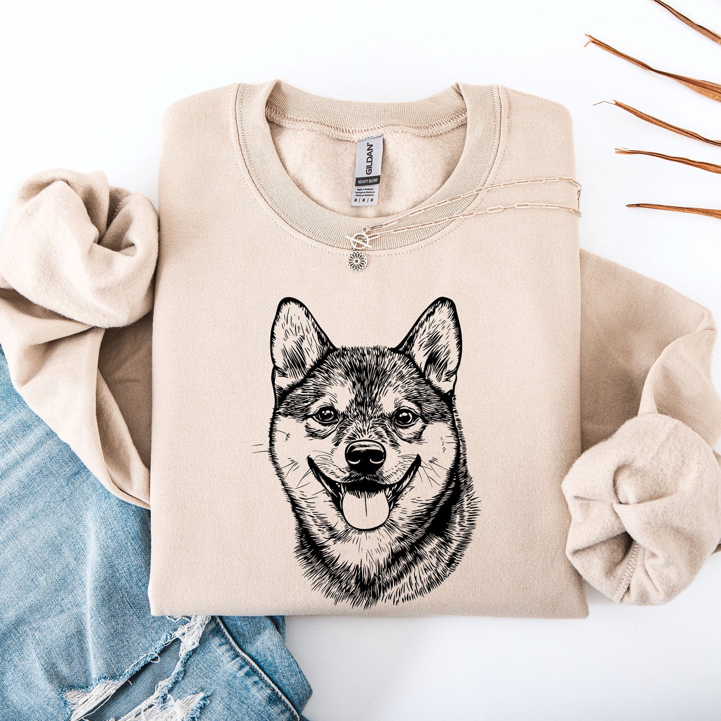 Shiba Inu, Dog Lover Apparel, Pet, Dog Breed, Cute Sweatshirt