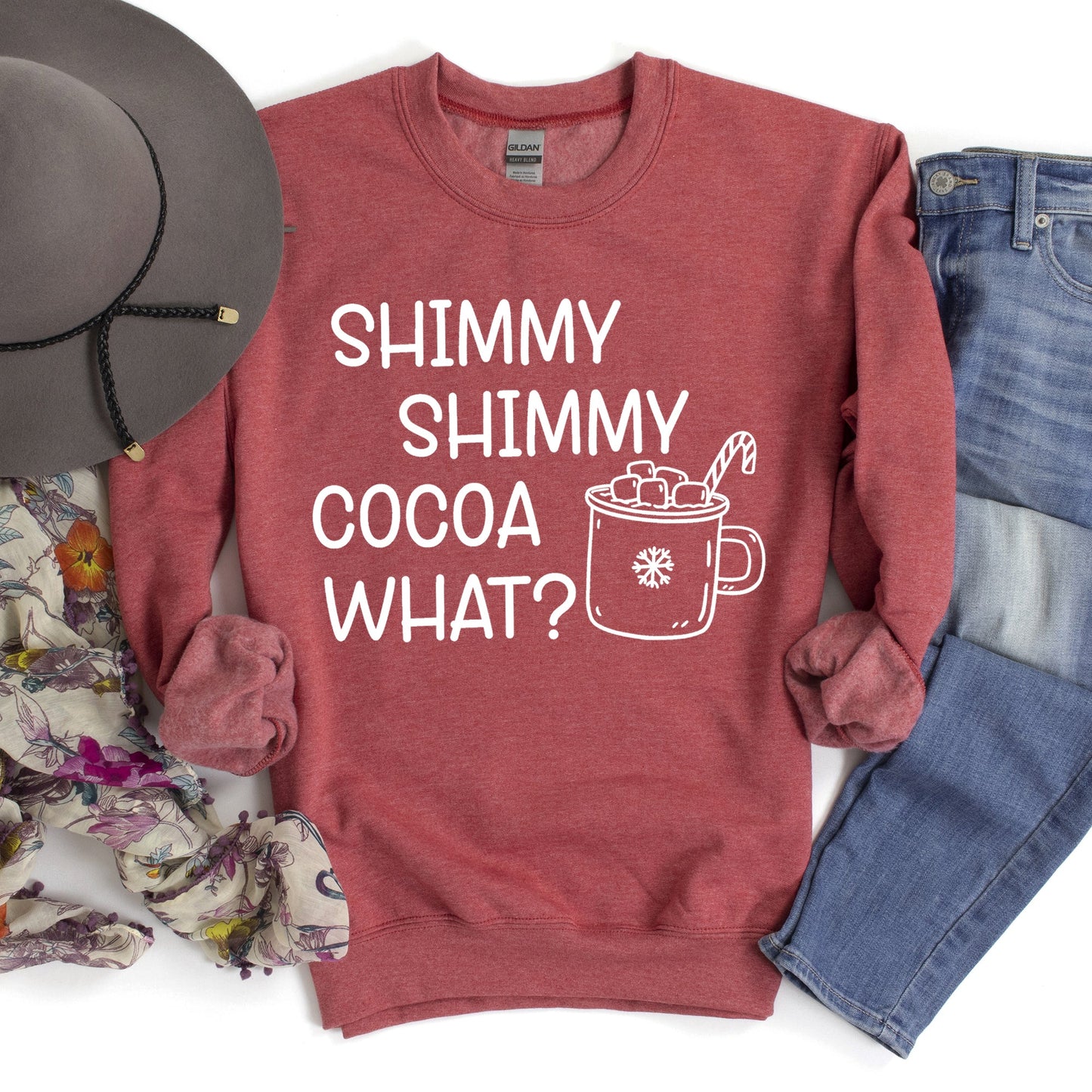 Shimmy Shimmy Hot Cocoa What Sweatshirt