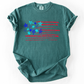 Sketched Flag, Fourth of July, America, Patriotic, USA, Comfort Colors T-Shirt