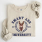 Smart Ass University Sweatshirt, Donkey, Sarcastic, College, Funny Meme