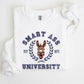Smart Ass University Sweatshirt, Donkey, Sarcastic, College, Funny Meme