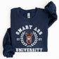 Smart Ass University Sweatshirt, Donkey, Sarcastic, College, Funny Meme