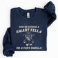 Smart Fella, Fart Smeller, Funny Bear, Aesthetic Sweatshirt