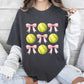 Softball, Pink Bows, Sports, Coquette, Mother's Day Tshirt Comfort Colors T-Shirt