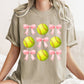Softball, Pink Bows, Sports, Coquette, Mother's Day Tshirt Comfort Colors T-Shirt