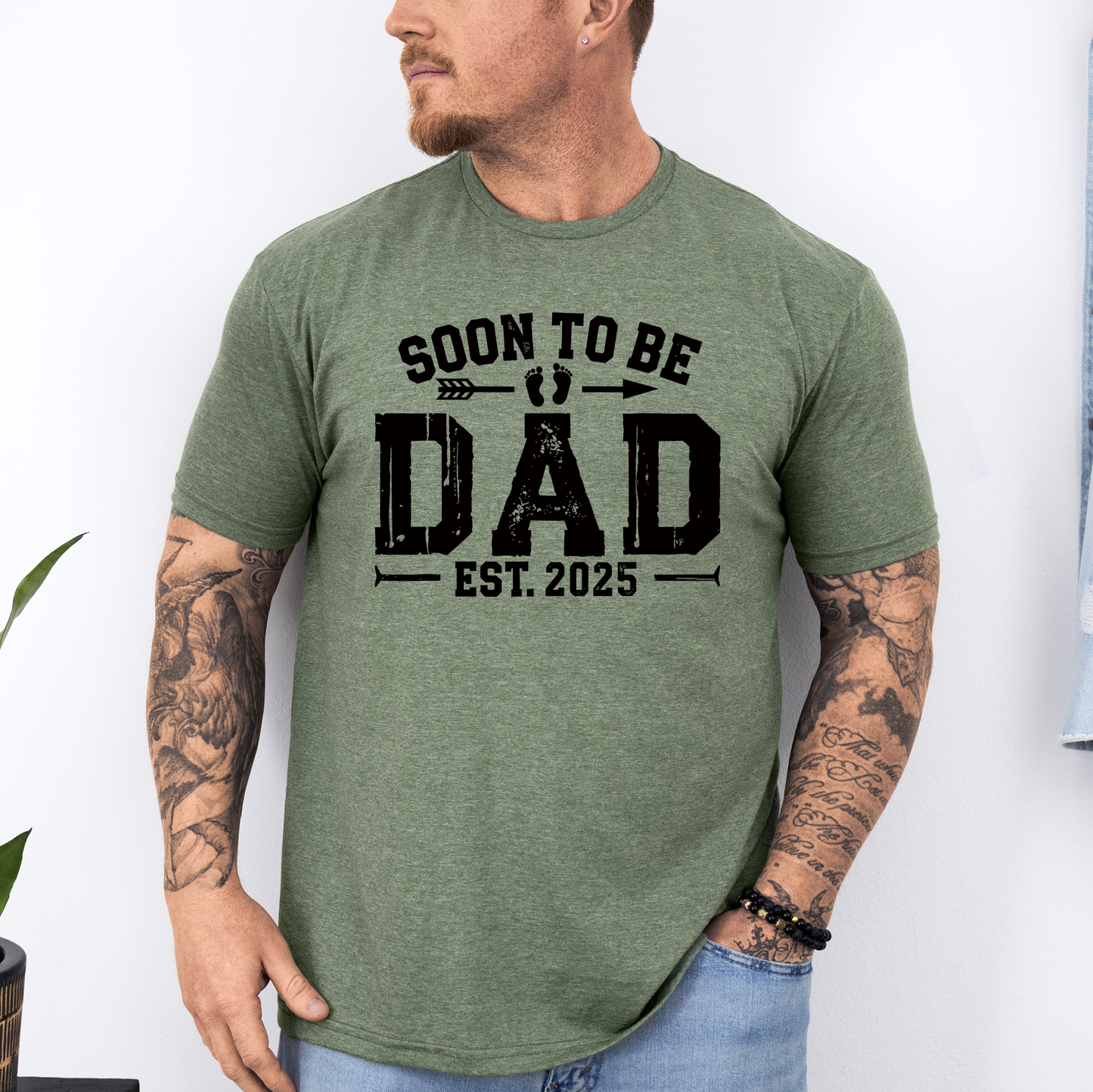 Soon To Be Dad, Father's Day, Husband, Guy Gift, Fiance, Brother, Soft Style T-Shirt