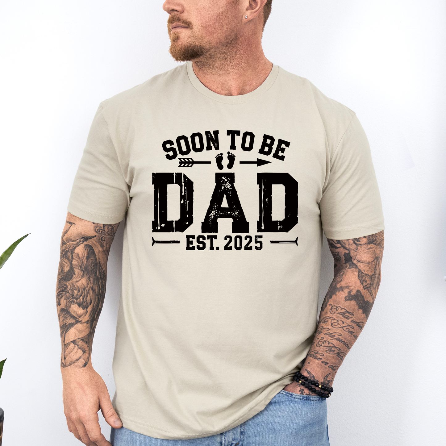 Soon To Be Dad, Father's Day, Husband, Guy Gift, Fiance, Brother, Soft Style T-Shirt