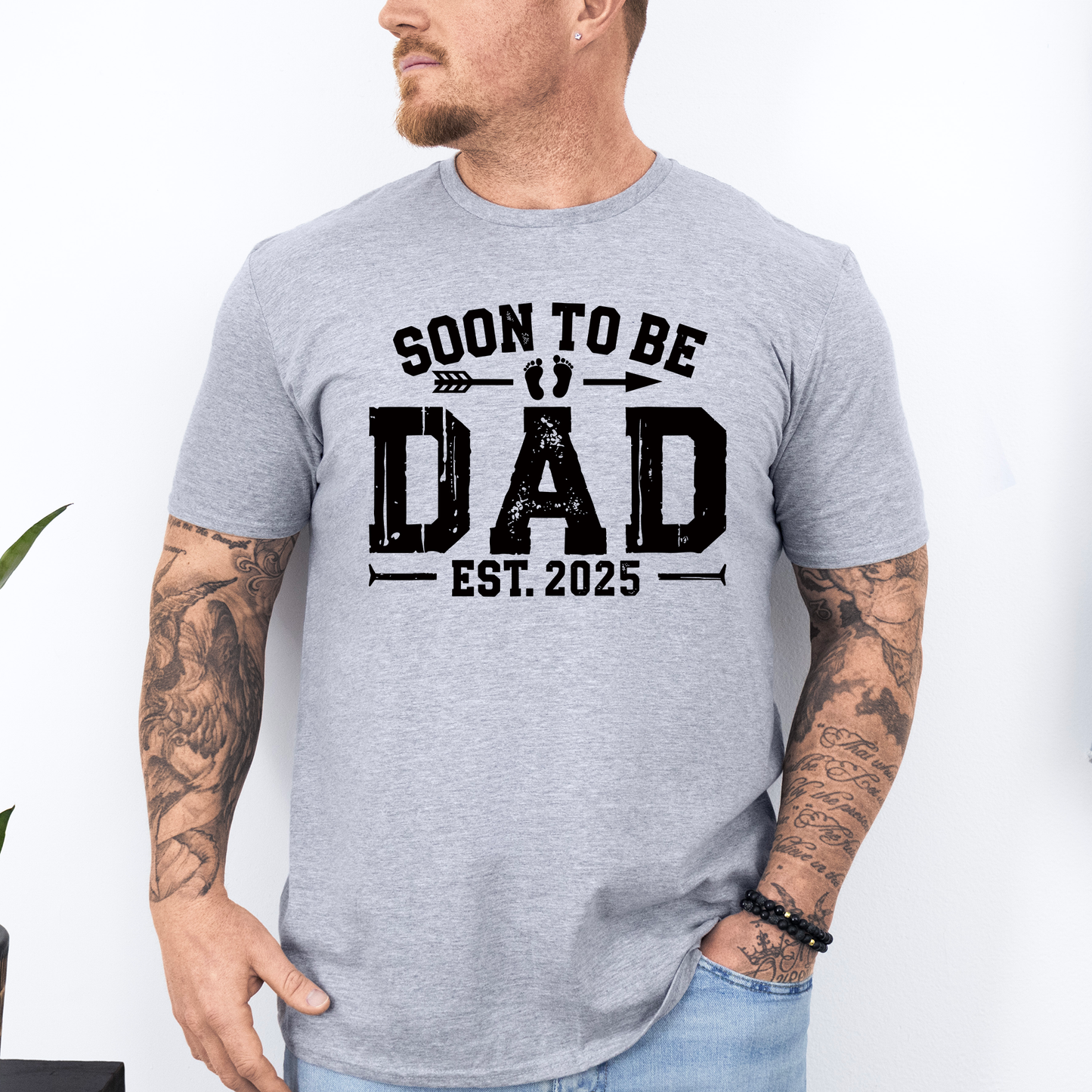 Soon To Be Dad, Father's Day, Husband, Guy Gift, Fiance, Brother, Soft Style T-Shirt