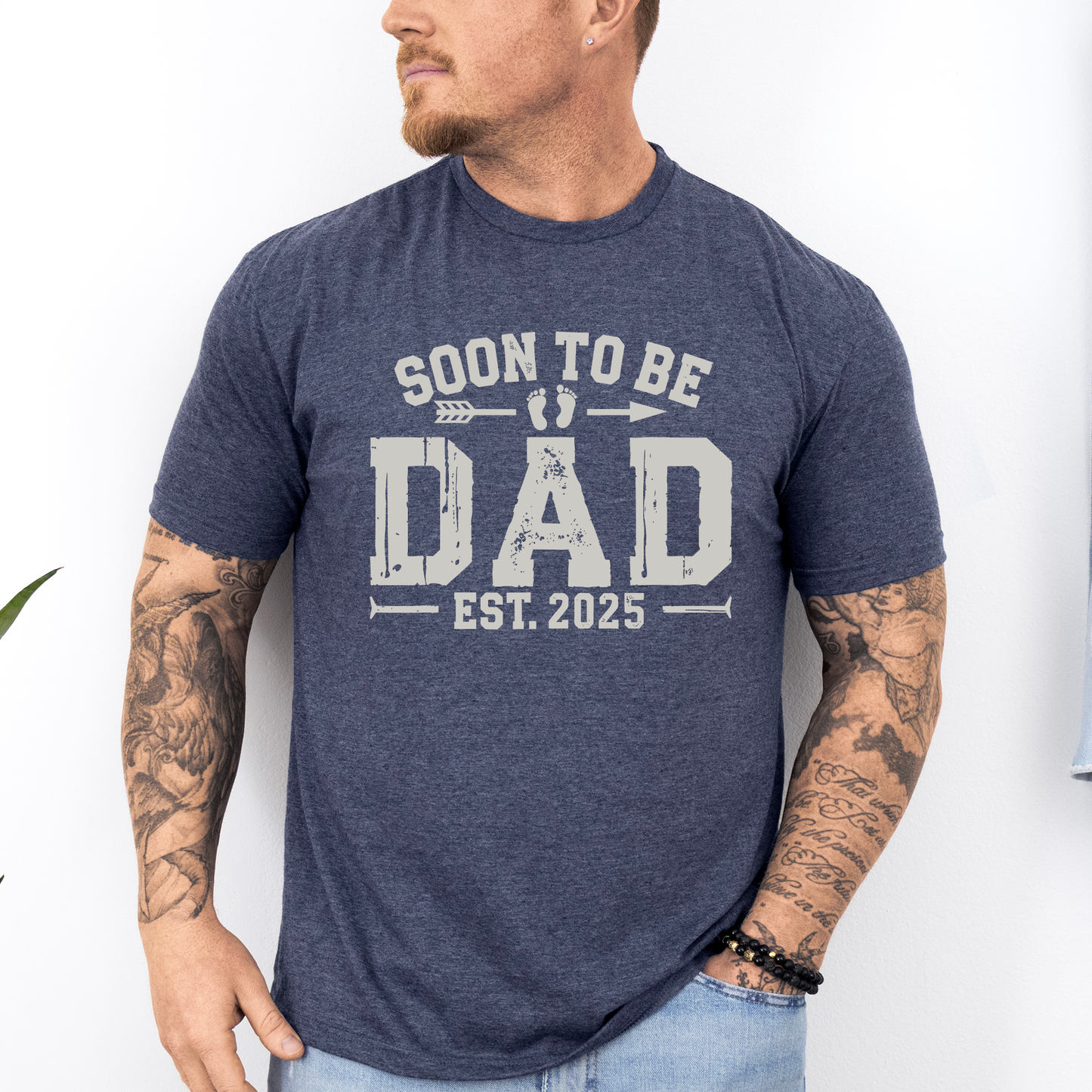 Soon To Be Dad, Father's Day, Husband, Guy Gift, Fiance, Brother, Soft Style T-Shirt