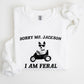 Sorry Ms, Raccoon, Meme, Aesthetic, Funny Sweatshirt